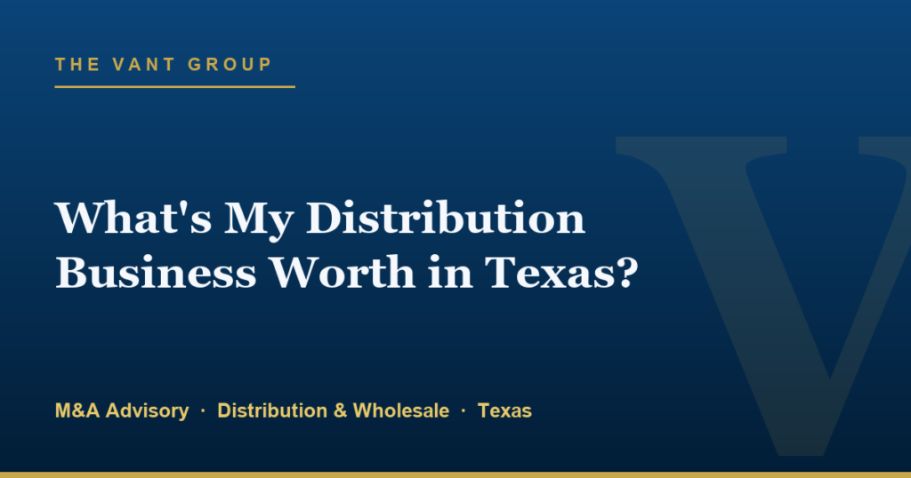 What's My Distribution Business Worth in Texas?